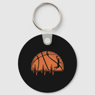 Porte-clés Joueur de basket-ball amusant
