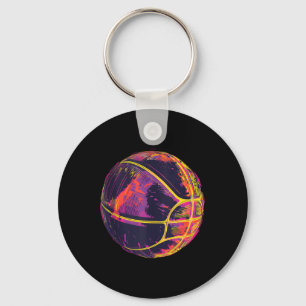 Porte-clés Joueur De Basket-Ball De Basketball D