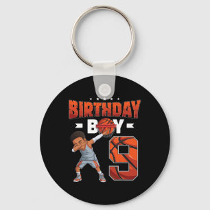 Porte-clés Joueur de basket-ball en basketball 9 ans Garçon 9