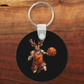 Porte-clés Joueur de basket Hirsch (Recto)