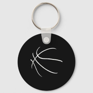 Porte-clés Joueur de basket Silhouette Design