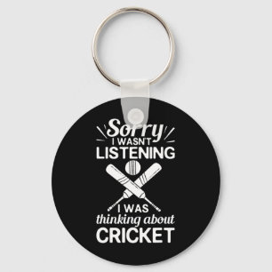 Porte-clés Joueur de cricket Ll T entraîneur de cricket