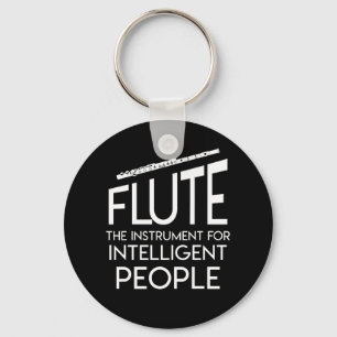 Porte-clés Joueur de flute Instrument Personnes intelligentes
