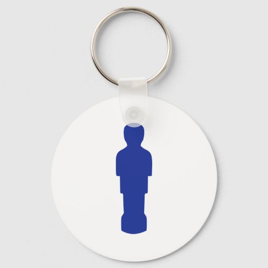 Porte-clés Joueur de football (Recto)