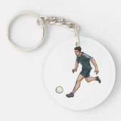 Porte-clés Joueur de football (Devant)