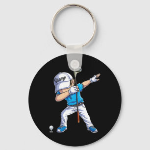 Porte-clés Joueur de golf Dabbing Golfeur Golf Drôle Enfants