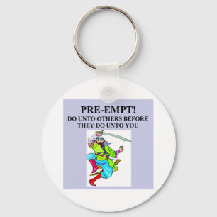 Porte-clés joueur de jeu de passerelle dupliqué