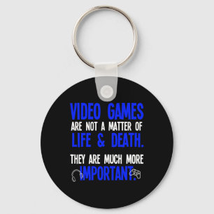 Porte-clés Joueur de jeux vidéo drôle Pc Console Gamer Geek