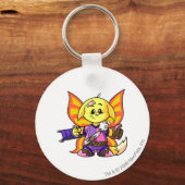 Porte-clés Joueur de Kacheek Faerieland (Recto)