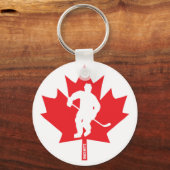 Porte-clés Joueur de la Feuille d'érable du Canada (Recto)