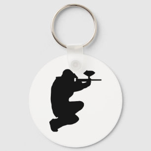 Porte-clés Joueur de Paintball