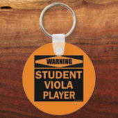 Porte-clés Joueur de viola étudiant (Verso)
