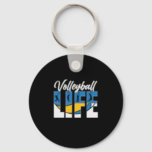Porte-clés Joueur de volley-ball Volley-ball