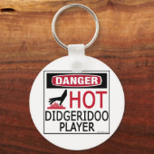 Porte-clés Joueur Didgeridoo Hot (Recto)