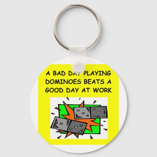 Porte-clés Joueur DOMINOES (Recto)