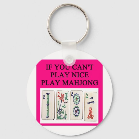 Porte-clés Joueur MAHJONG (Recto)