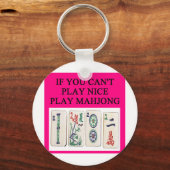 Porte-clés Joueur MAHJONG (Recto)