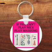 Porte-clés Joueur MAHJONG (Recto)