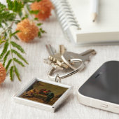 Porte-clés Joueurs de backgammon, c.1640-45 (Côté)