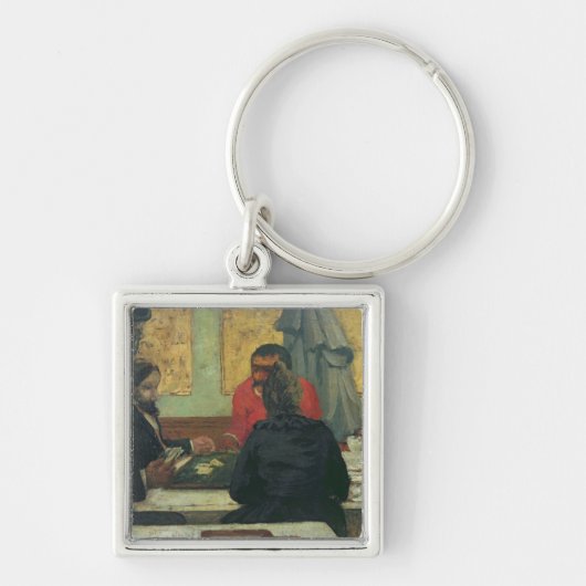 Porte-clés Joueurs de carte, 1883 (Devant)