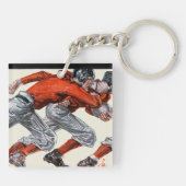 Porte-clés Joueurs de football (Dos)