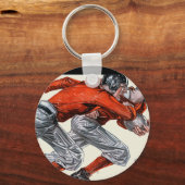 Porte-clés Joueurs De Football (Recto)