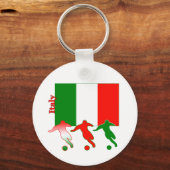 Porte-clés Joueurs de football - Italie (Recto)