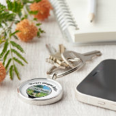 Porte-clés Joueurs de golf mignons photo World's Okayest Golf (Côté)