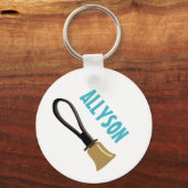 Porte-clés Joueurs de sonneries de chorale Handbell Personnal (Recto)