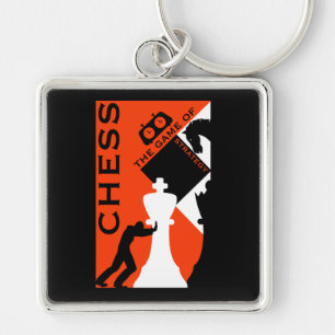 Porte-clés Joueurs d'échecs