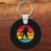 Porte-clés Joueuse de badminton féminine de squash de badmint (Recto)
