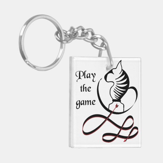 Porte-clés Jouez au Jeu Bull Terrier (Devant gauche)