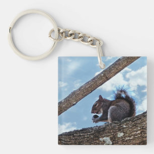 Porte-clés Jouir d'une noix