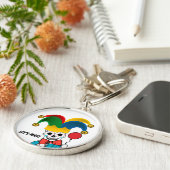 Porte-clés jouons clown calavera (Côté)