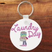 Porte-clés Jour de blanchisserie (Recto)