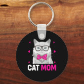 Porte-clés Jour de Cat Maman Joyeuse (Recto)