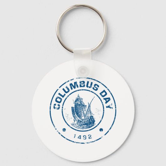 Porte-clés Jour de Columbus (Recto)