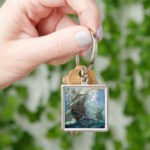 Porte-clés Jour de Columbus (main)