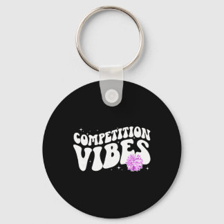 Porte-clés Jour de compétition de cheer Vibes Jour de compéti