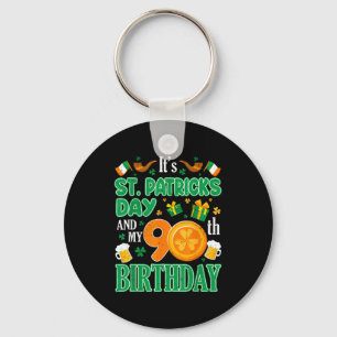 Porte-clés jour de la Saint-Patrick & 90e anniversaire tr