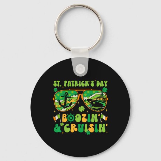 Porte-clés Jour de la Saint Patrick Croisière Correspondant C (Recto)