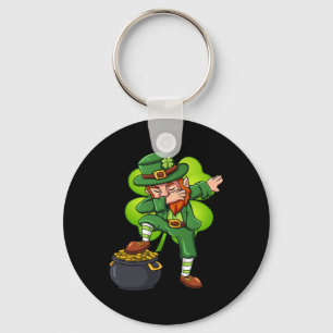 Porte-clés Jour de la Saint Patrick Dabbing Leprechaun Irland
