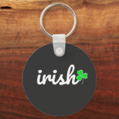 Porte-clés Jour de la Saint Patrick irlandais (Recto)