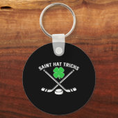 Porte-clés Jour de la Saint Patrick Saint Casquette Tricks Sh (Recto)