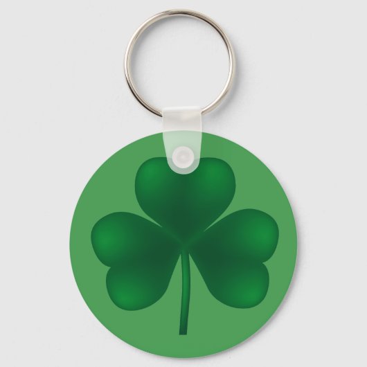 Porte-clés Jour de la Saint Patrick Shamrock irlandais Porte (Recto)