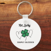 Porte-clés Jour de la Saint Patrick vert (Recto)