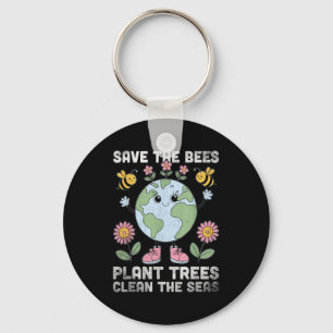 Porte-clés Jour de la Terre 2025 sauver les abeilles planter