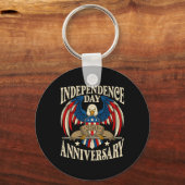 Porte-clés Jour de l'indépendance 250e anniversaire 250 Améri (Recto)