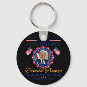 Porte-clés Jour de l'investiture du président Donald Trump 20