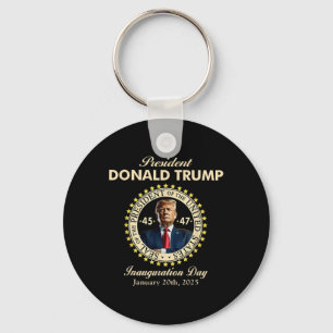 Porte-clés Jour de l'investiture du président Donald Trump 20